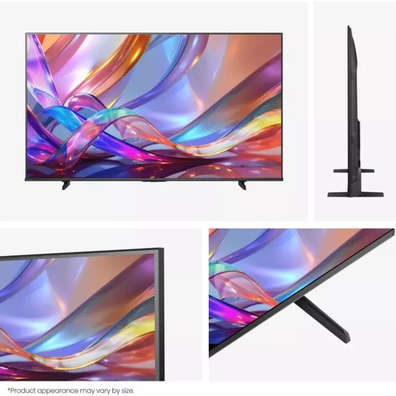 Televizorius Hisense 50Q7S 50 colių (127 cm) QLED 4K Ultra HD Smart TV, Direct-LED, HomeOS, Wi-Fi, Juodas