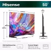 Televizorius Hisense 50Q7S 50 colių (127 cm) QLED 4K Ultra HD Smart TV, Direct-LED, HomeOS, Wi-Fi, Juodas