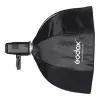 Godox SB-GUE120 Black 120 cm Nailono minkštoji dėžė su difuzoriais ir grotelėmis