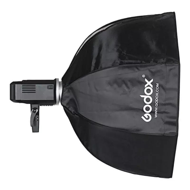 Godox SB-GUE120 Black 120 cm Nailono minkštoji dėžė su difuzoriais ir grotelėmis