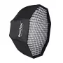 Godox SB-GUE120 Black 120 cm Nailono minkštoji dėžė su difuzoriais ir grotelėmis