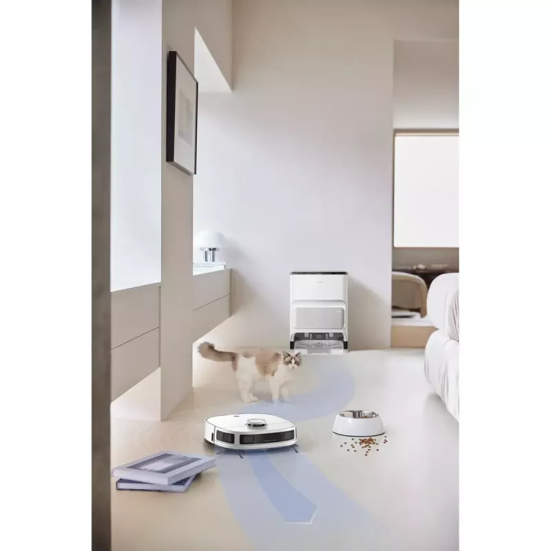Robotinis dulkių siurblys Midea V12 šlapias ir sausas 5200 mAh 3L 5000 Pa Baltas