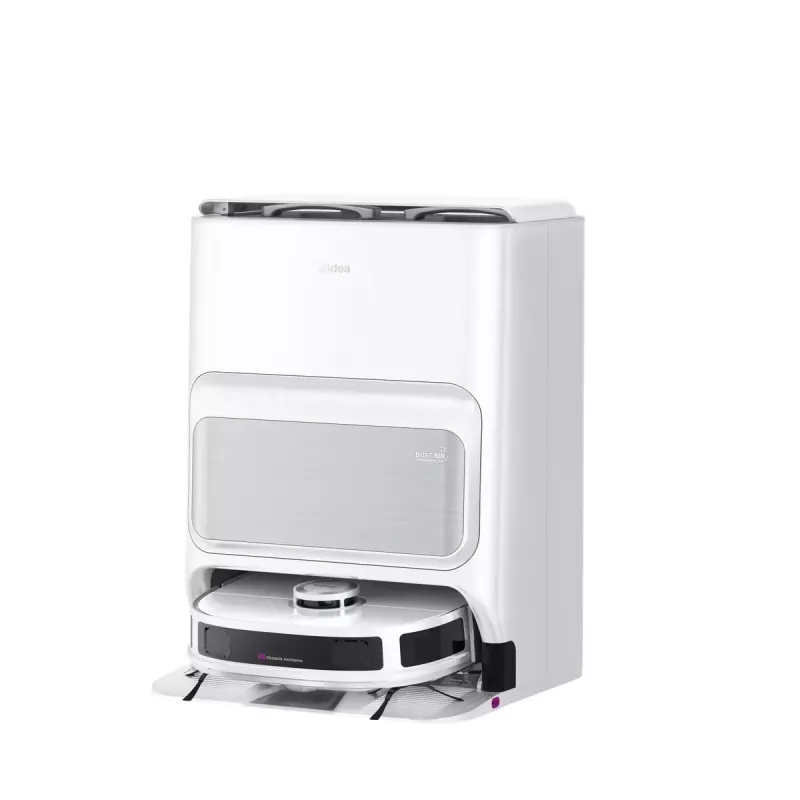 Robotinis dulkių siurblys Midea V12 šlapias ir sausas 5200 mAh 3L 5000 Pa Baltas