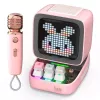 Nešiojamas mono garsiakalbis Divoom Ditoo-Mic Mini Pink