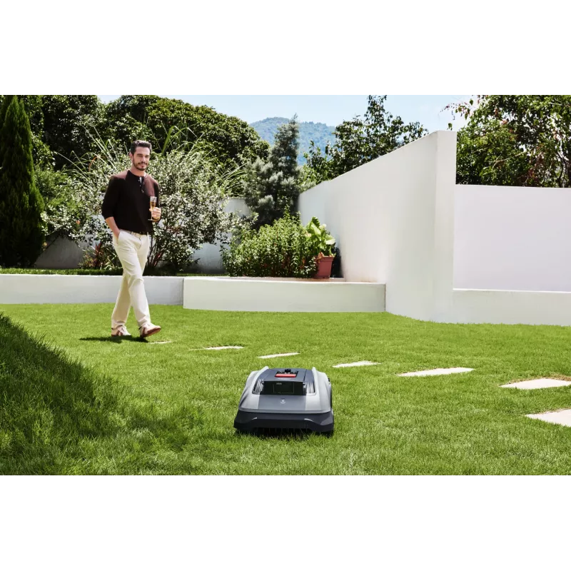 Ecovacs GOAT O600 RTK EU Robotinė vejapjovė su baterija Juoda, Pilka