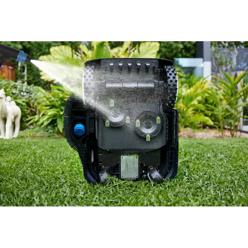 Robotinė vejapjovė Ecovacs GOAT A1600 LiDAR PRO EU, 1600 m², LiDAR, 33 cm, juoda, balta