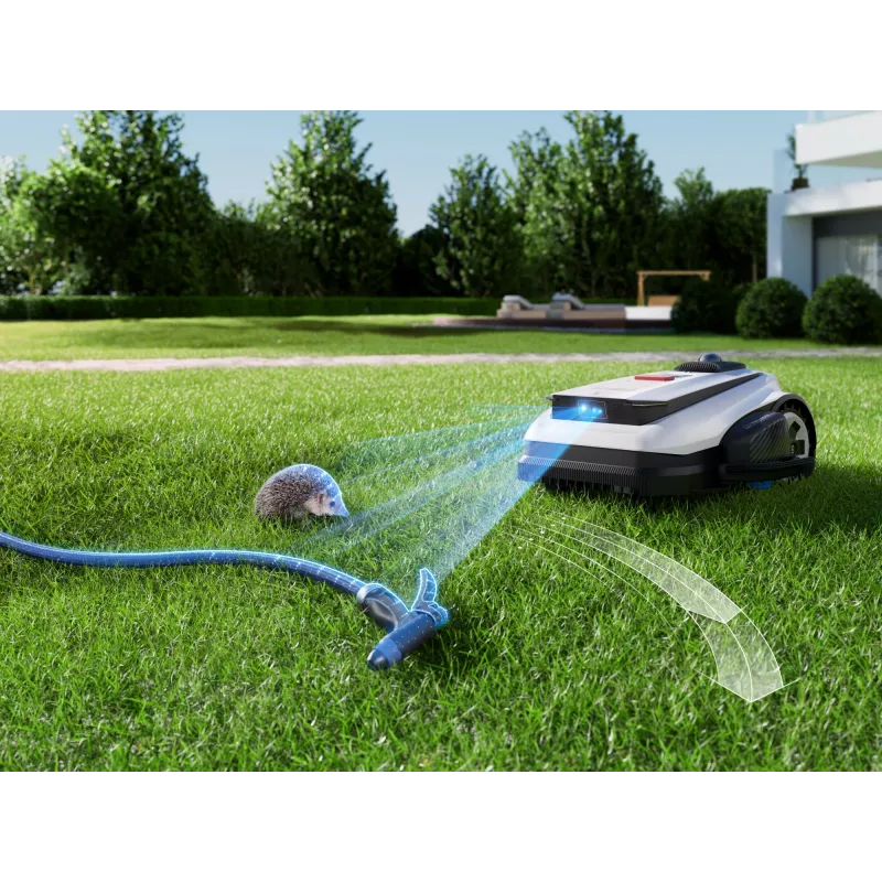 Robotinė vejapjovė Ecovacs GOAT A1600 LiDAR PRO EU, 1600 m², LiDAR, 33 cm, juoda, balta