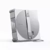 Langų plovimo robotas Ecovacs WINBOT W3 OMNI, baterija 4500 mAh, 270×270×76 mm, sidabrinis/baltas