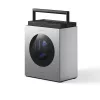 Langų plovimo robotas Ecovacs WINBOT W3 OMNI, baterija 4500 mAh, 270×270×76 mm, sidabrinis/baltas