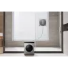Langų plovimo robotas Ecovacs WINBOT W3 OMNI, baterija 4500 mAh, 270×270×76 mm, sidabrinis/baltas