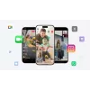 Išmaniojo telefono stabilizatorius Insta360 Flow 2 Pro Creator Bundle 360° sukimas