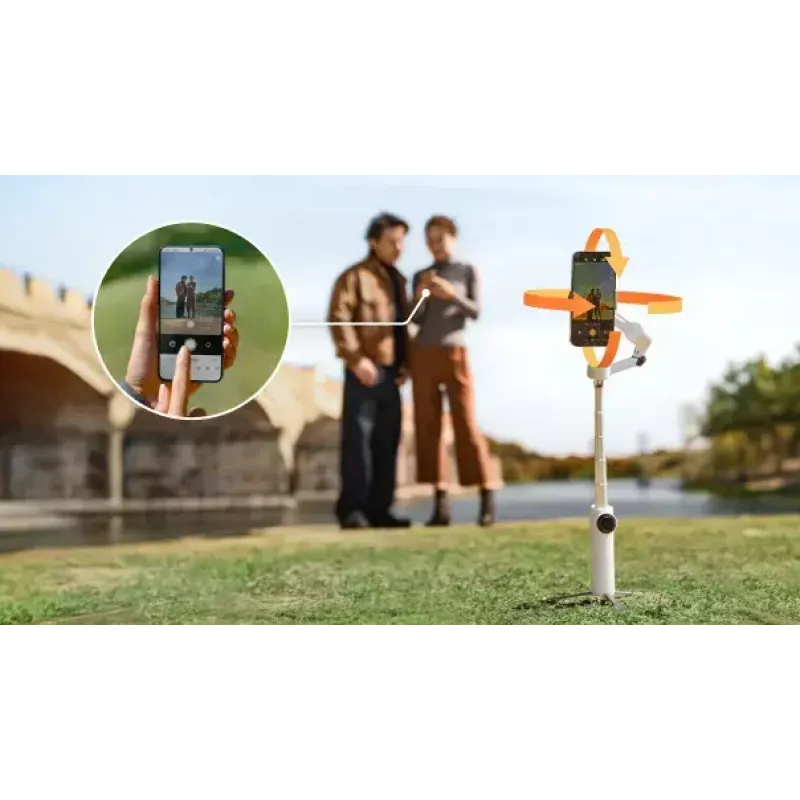Išmaniojo telefono stabilizatorius Insta360 Flow 2 Pro Creator Bundle 360° sukimas