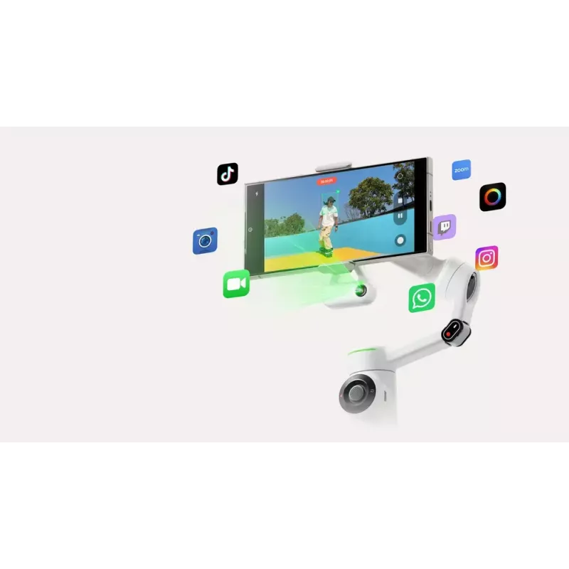 Išmaniojo telefono stabilizatorius Insta360 Flow 2 Pro Creator Bundle 360° sukimas