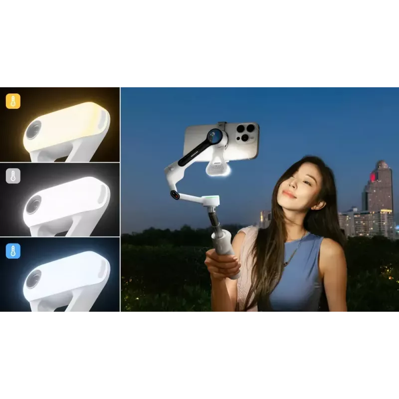 Išmaniojo telefono stabilizatorius Insta360 Flow 2 Pro Creator Bundle 360° sukimas