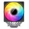 Ventiliatorius Jonsbo CR-3000 ARGB 12 cm 600-1500 RPM 22-32 dB Juodas
