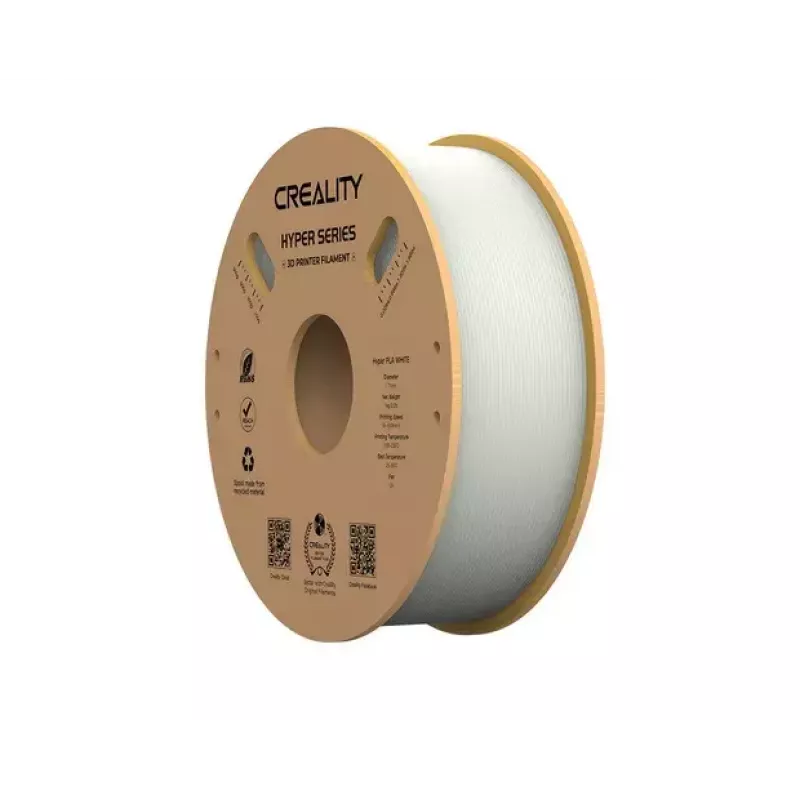 3D spausdinimo medžiaga Creality 3D 3301010335 Polilaktinė rūgštis (PLA) Balta 1 kg