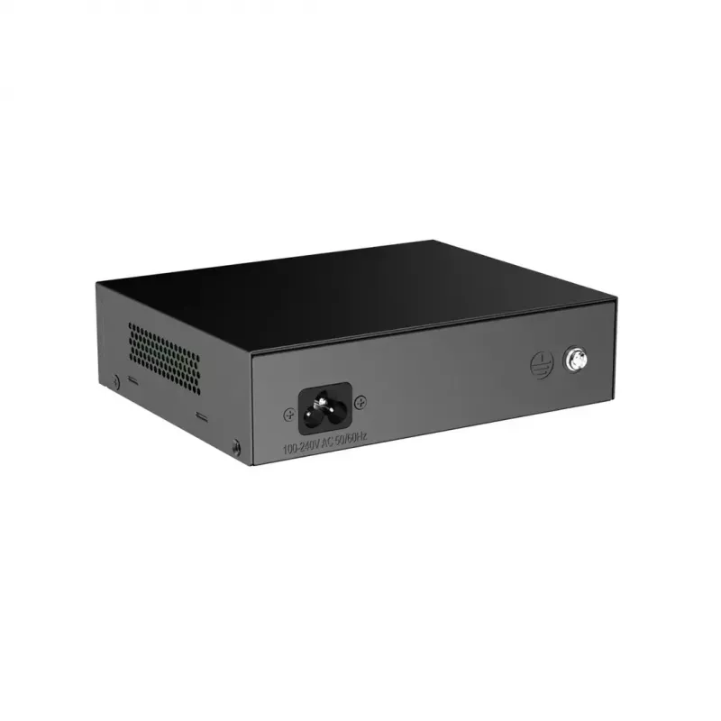 RUIJIE nevaldomas PoE komutatorius RG-ES110FG-P — 10 prievadų Gigabit (10/100/1000) su 1 SFP, 120 W, 20 Gbps perjungimas
