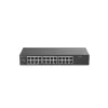 Nevaldomas L2 tinklo jungiklis RUIJIE RG-ES124G-L — 24x Gigabit (10/100/1000), 48 Gbit/s, 8000 MAC, montuojamas į stelažą