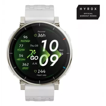 Išmanusis laikrodis Amazfit Active 3 – 3,35 cm (1,32 col.) AMOLED, 466×466, liečiamas ekranas, GPS, 365 mAh, silikoninis dirželis
