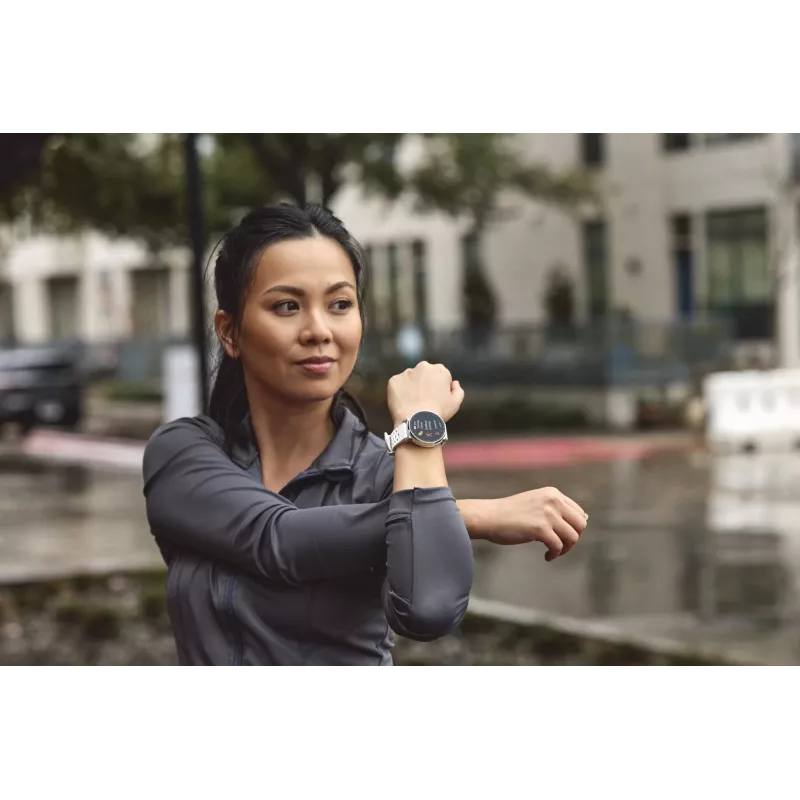 Išmanusis laikrodis Amazfit Active 3 – 3,35 cm (1,32 col.) AMOLED, 466×466, liečiamas ekranas, GPS, 365 mAh, silikoninis dirželis