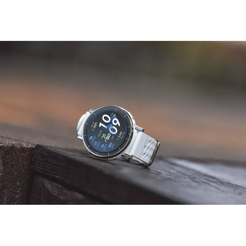 Išmanusis laikrodis Amazfit Active 3 – 3,35 cm (1,32 col.) AMOLED, 466×466, liečiamas ekranas, GPS, 365 mAh, silikoninis dirželis