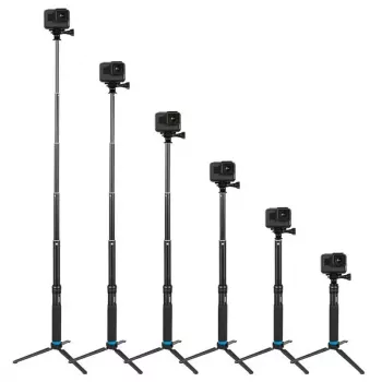 Telesin GP-MNP-090-S belaidis strypas su trikoju sporto kameroms