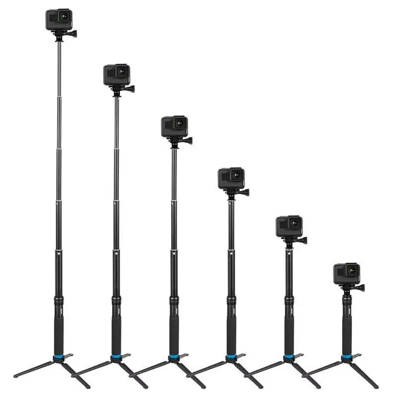 Telesin GP-MNP-090-S belaidis strypas su trikoju sporto kameroms