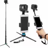 Telesin GP-MNP-090-S belaidis strypas su trikoju sporto kameroms