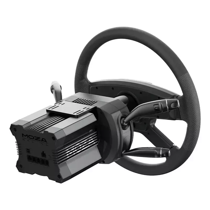 Automobiliniai svirties valdikliai MOZA RS065 juodi, aliuminis/plienas, 411x127x152 mm