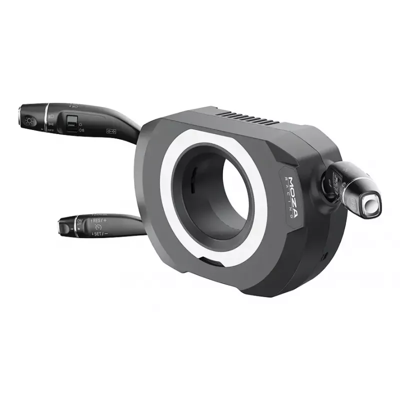 Automobiliniai svirties valdikliai MOZA RS065 juodi, aliuminis/plienas, 411x127x152 mm
