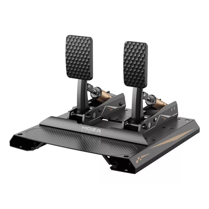 Moza Racing CRP2 pedalai (gazas + stabdys), pedalas, juoda, anglies pluoštas, plienas, 15 - 23°