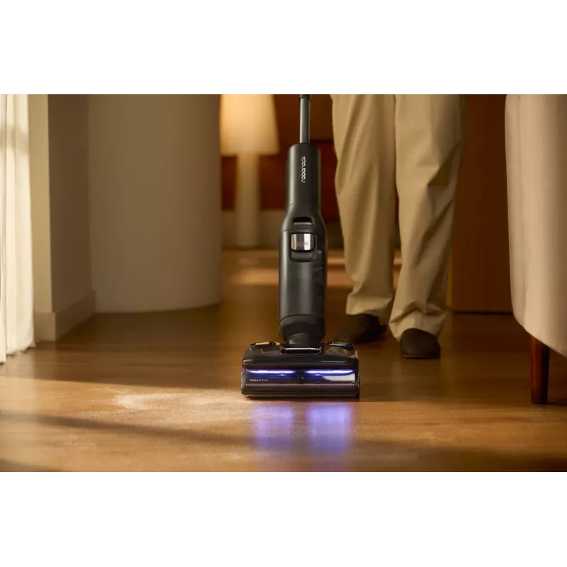 Roborock F25 Ultra elektrinis šluotuvas baterinis sausas ir šlapias valymas be maišelio juodas 4,6 Ah