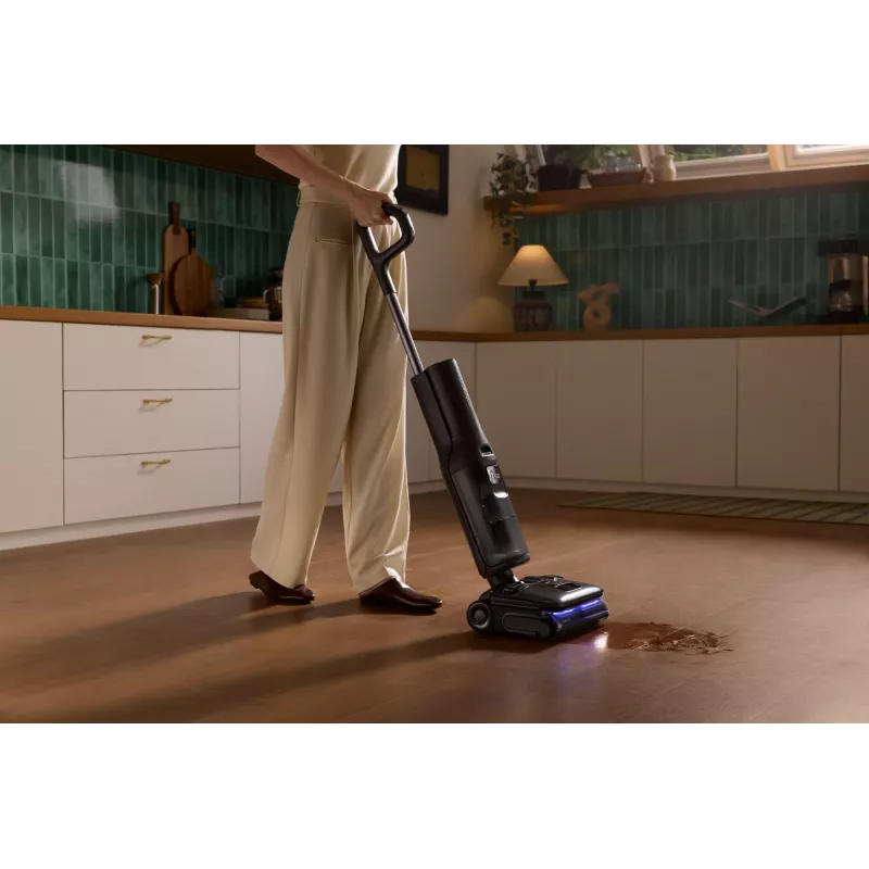 Roborock F25 Ultra elektrinis šluotuvas baterinis sausas ir šlapias valymas be maišelio juodas 4,6 Ah