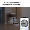 Automatinis šėrimo aparatas augintiniams IMOU PF1 — 4 L nerūdijančio plieno talpa, Wi‑Fi 4, baterija/DC maitinimas, 1 dubuo