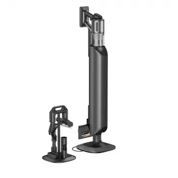 Dreame Z30 Station belaidis siurblys, akumuliatorinis, sausam valymui, 3 L, juodas, 3200 mAh