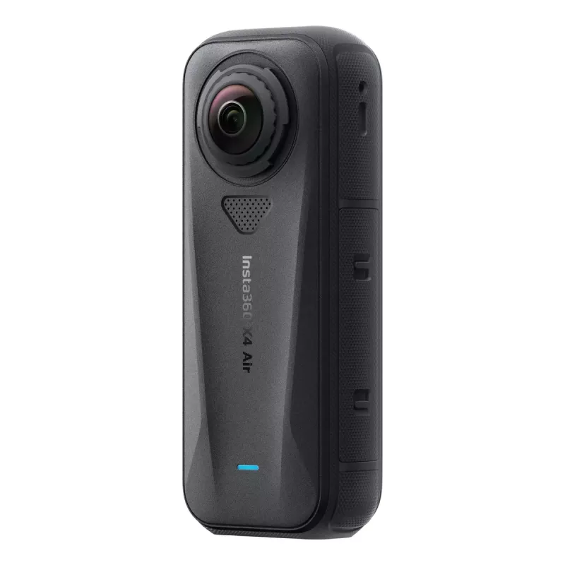 Veiksmo kamera Insta360 X4AIR 8K itin didelės raiškos, 29 MP CMOS (1/1,8 colio), 120 kadrų per sekundę, atspari vandeniui 15 m, 2010 mAh