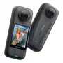 Veiksmo kamera Insta360 X4AIR 8K itin didelės raiškos, 29 MP CMOS (1/1,8 colio), 120 kadrų per sekundę, atspari vandeniui 15 m, 2010 mAh