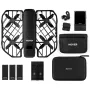 Mini dronas HOVERAir X1 Pro – 4 rotoriai, 12 MP kamera, 4K vaizdo įrašas, 1000 m nuotolis, 1920 mAh baterija, 32 GB vidinė atmintis, Juoda