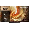 Smart TV Dreame Aura S100 55 colių, QLED+ (Mini LED), 4K UHD, Google TV, 144 Hz, AI procesorius, įmontuota garso juosta, juoda