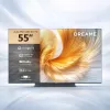 Smart TV Dreame Aura S100 55 colių, QLED+ (Mini LED), 4K UHD, Google TV, 144 Hz, AI procesorius, įmontuota garso juosta, juoda