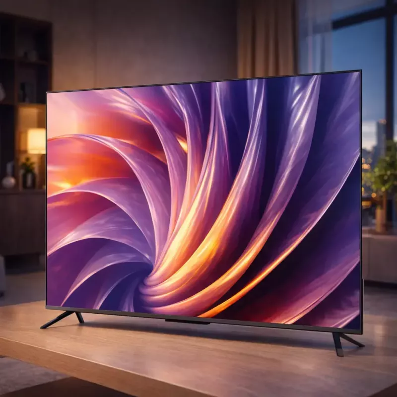 Smart TV Dreame Vivid Q100 50 colių, QLED+, 4K UHD, Google TV, 120Hz, AI procesorius, juoda