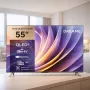 Smart TV Dreame Vivid Q100 55 colių, QLED+, 4K UHD, Google TV, 120Hz, AI procesorius, juoda