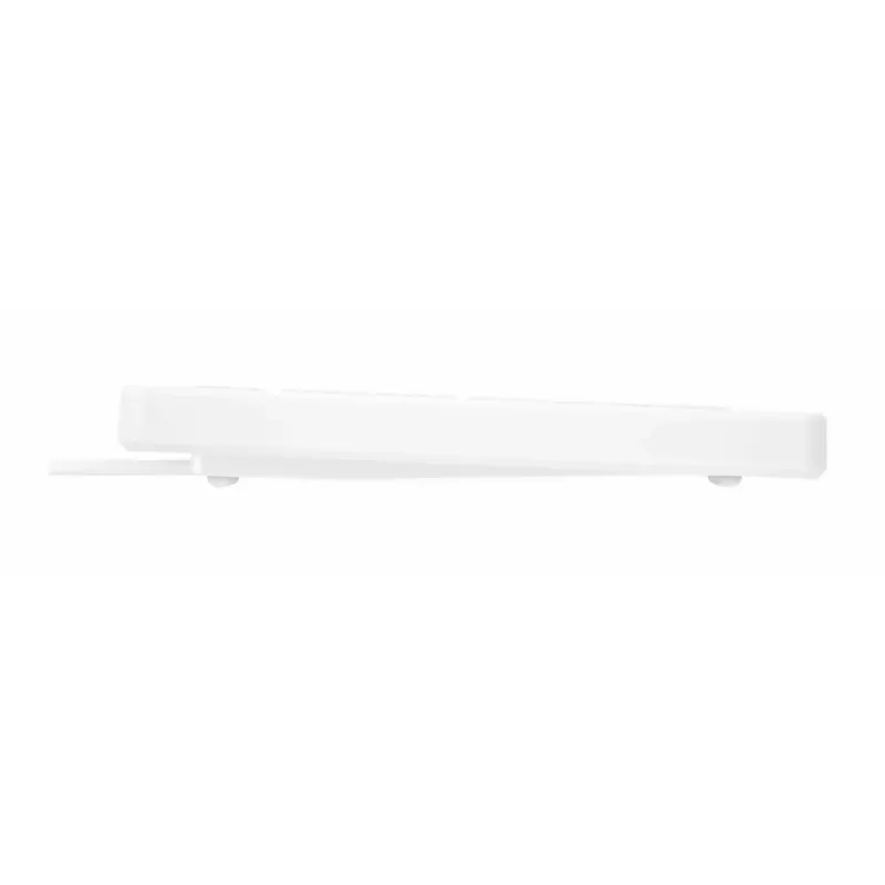 Pilno dydžio laido klaviatūra su aktyviais klavišais CHERRY AK-C8112 Medical USB QWERTZ 105 klavišai balta 1,8 m