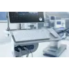Pilno dydžio laido klaviatūra su aktyviais klavišais CHERRY AK-C8112 Medical USB QWERTZ 105 klavišai balta 1,8 m