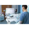 Pilno dydžio laido klaviatūra su aktyviais klavišais CHERRY AK-C8112 Medical USB QWERTZ 105 klavišai balta 1,8 m