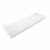 Pilno dydžio laido klaviatūra su aktyviais klavišais CHERRY AK-C8112 Medical USB QWERTZ 105 klavišai balta 1,8 m