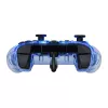 PDP Afterglow žaidimų pultas juodas mėlynas skaidrus USB Xbox One Series X S laidinis 2,4 m