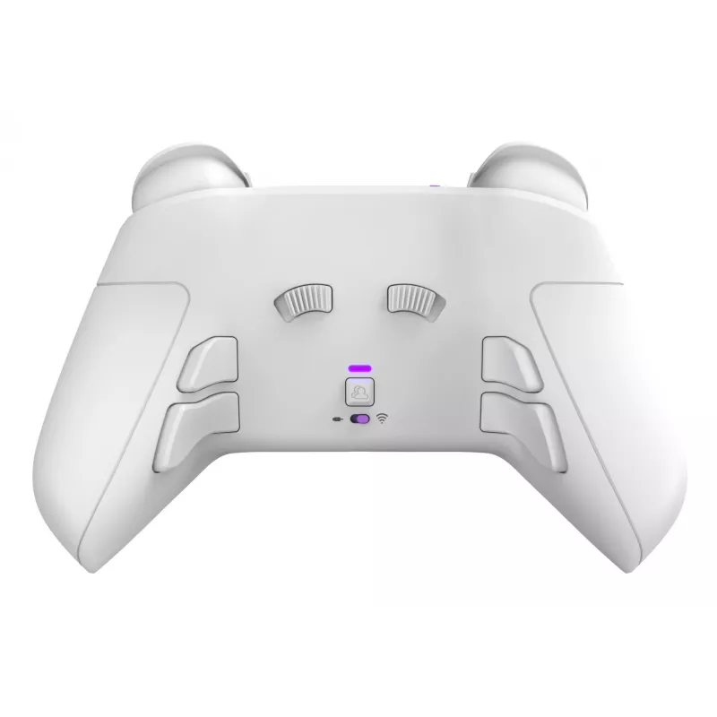 Žaidimų pultas VICTRIX 052-002-WH belaidis ir laidinis RF/USB, USB-C, 2000 mAh, PC/PS4/PS5, violetinė/balta