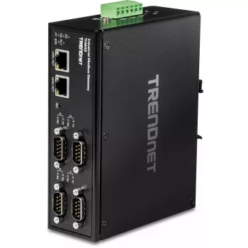 Trendnet TI-M42 pramoninis Modbus šliuzas / valdiklis 10/100 Mbit/s, IP30, juodas