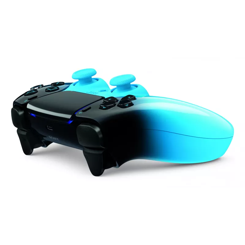 Valdiklis Sony DualSense, PlayStation 5, Bluetooth/USB, juodas/mėlynas, USB-C, baterija